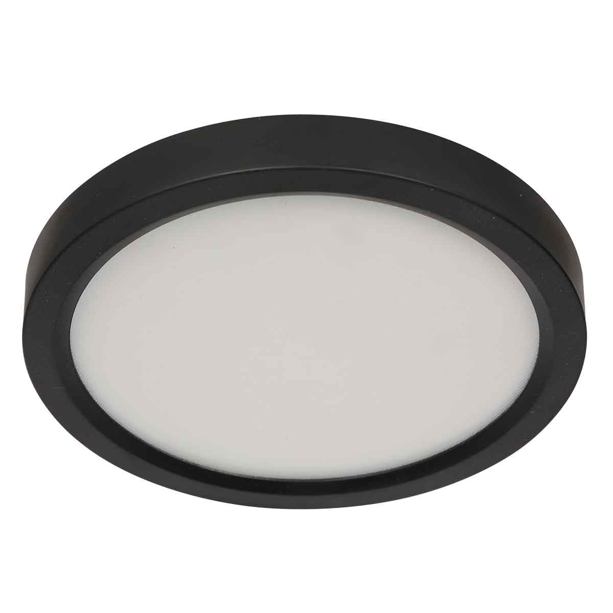 Lampe de plafond noire 4132ZW avec fonction dimmable à 3 niveaux et réglage de la température de couleur Ø29 cm