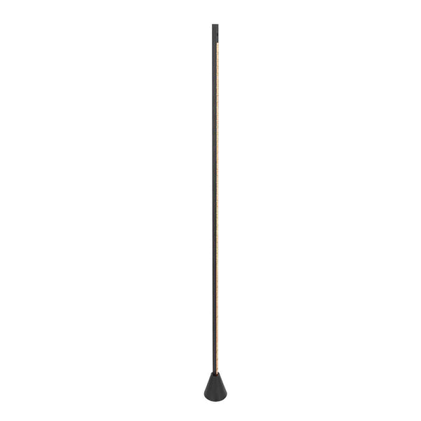 Lampadaire noir Luzhaz 4133ZW avec gradateur à capteur