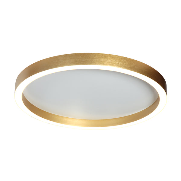 Plafonnier doré Ringlux 4135GO Ø40 cm 3600 lumens