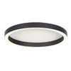 Lampe de plafond noire Ringlux 4135ZW Ø 40 cm 3600 lumens