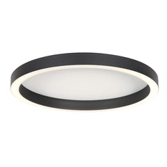 Lampe de plafond noire Ringlux 4135ZW Ø 40 cm 3600 lumens