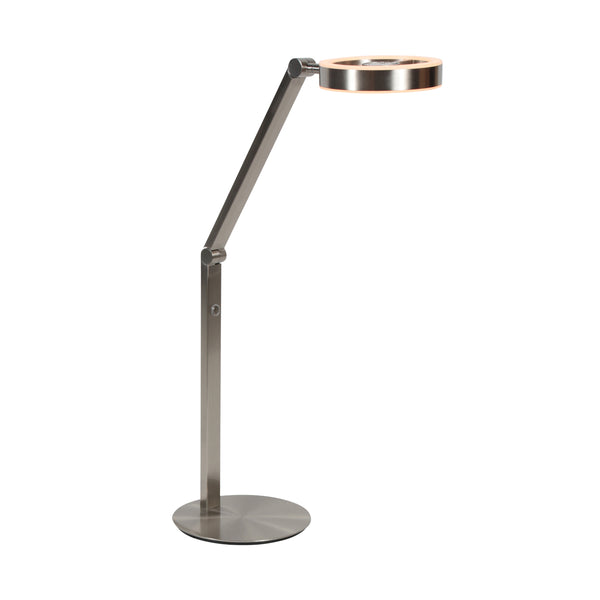 Ringlux 4139ST – élégante lampe de table avec une lumière chaude et un acier élégant