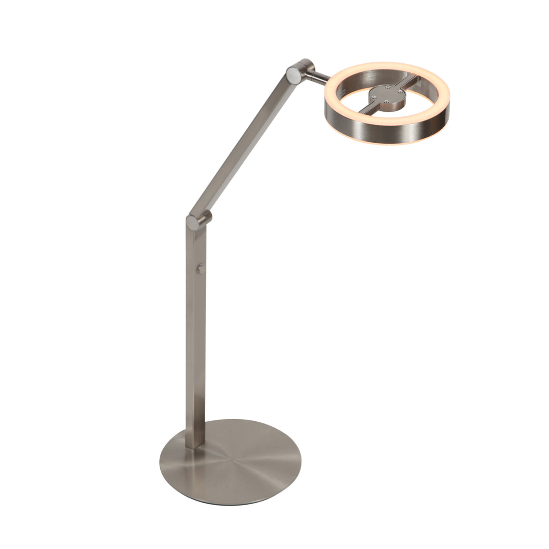 Ringlux 4139ST – élégante lampe de table avec une lumière chaude et un acier élégant