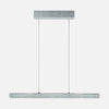 Suspension réglable en hauteur, barre champagne 120 cm à capteur | Fluxy