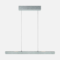 Suspension réglable en hauteur, barre champagne 120 cm à capteur | Fluxy