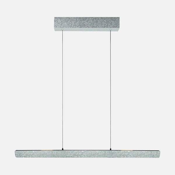 Suspension réglable en hauteur, barre champagne 120 cm à capteur | Fluxy