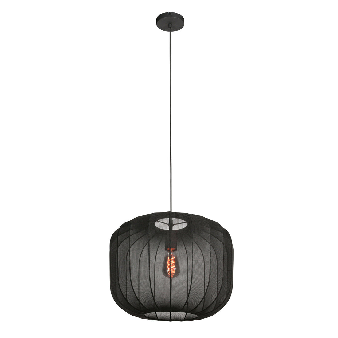 Suspension noire Sable 4191ZW – Design élégant et chaleureux