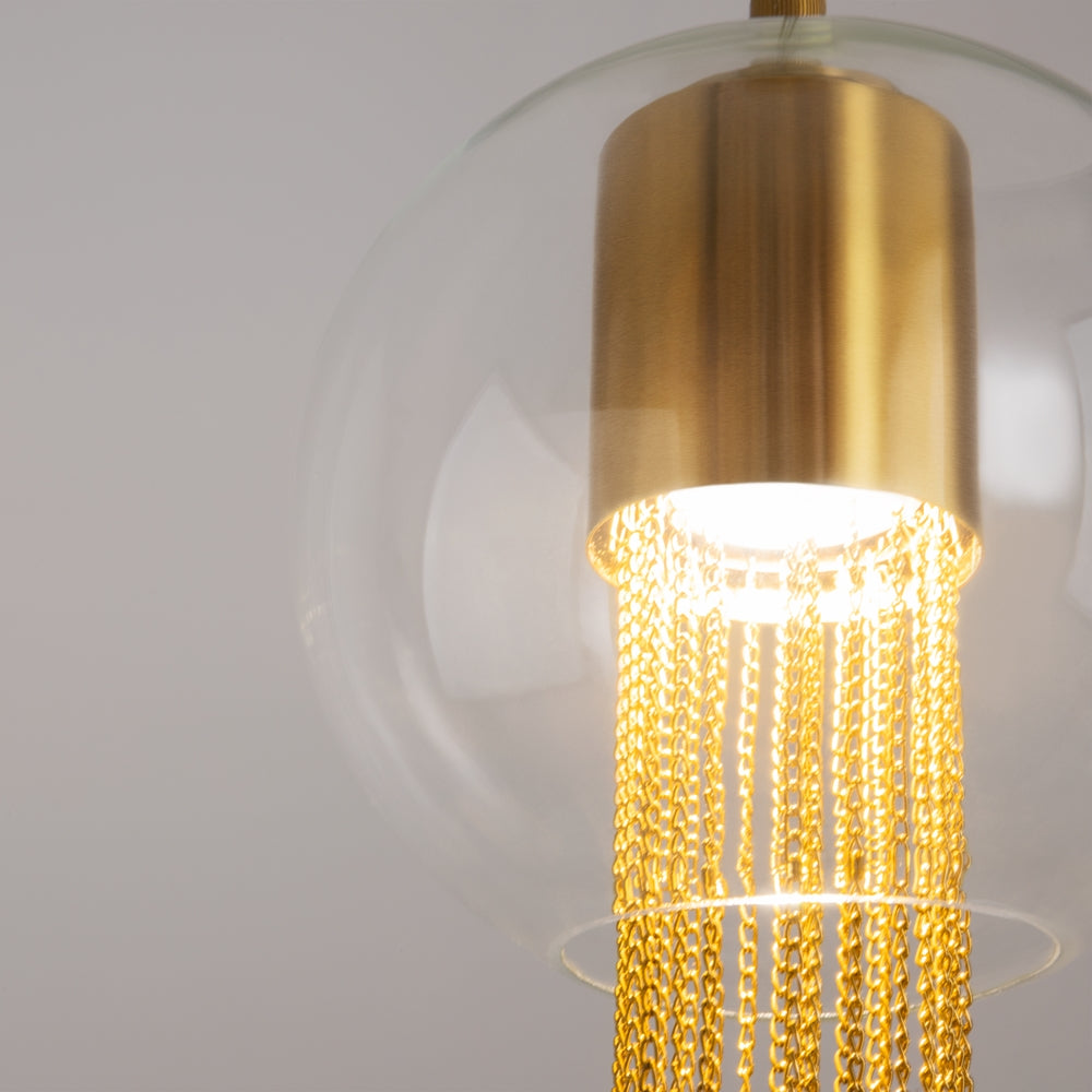 Flusso Suspension luminaire bronze