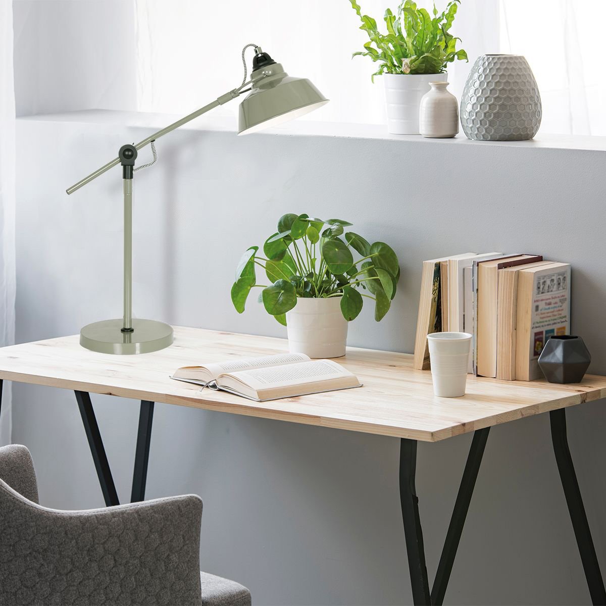 Lampe à poser Nove vert