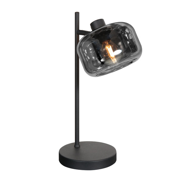 Lampe de table noire 1 lumière Tenebris 4212ZW – Design élégant et atmosphérique