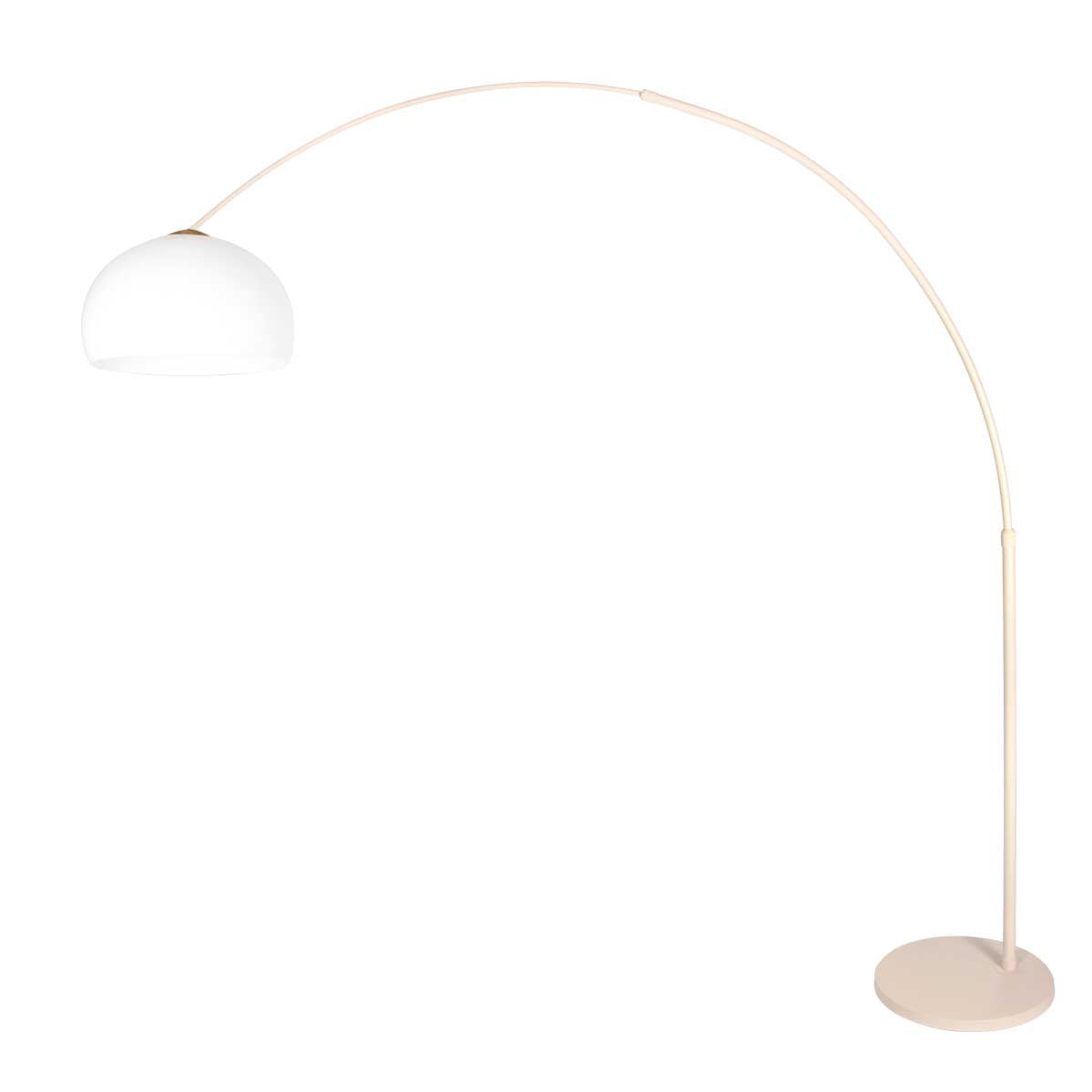 Lampadaire arqué couleur crème Sparkled Light 4314CR – La couleur tendance de 2025