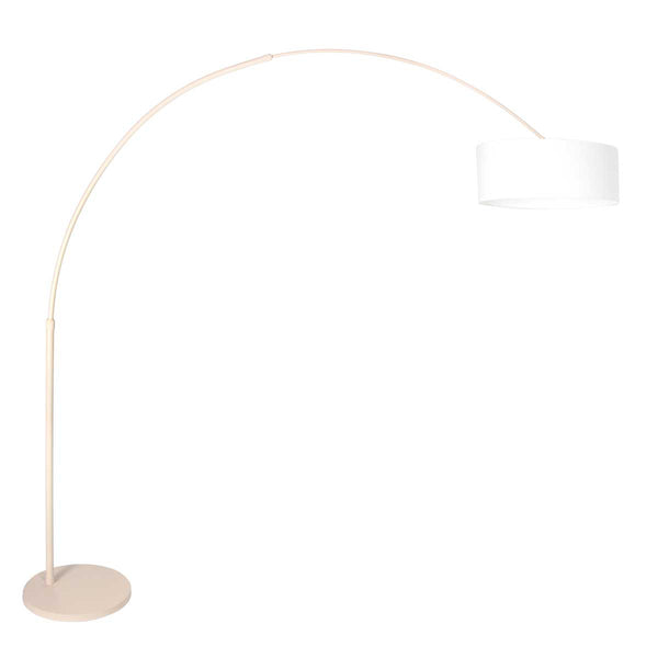 Lampadaire arqué crème Sparkled Light 4316CR – La couleur tendance de 2025