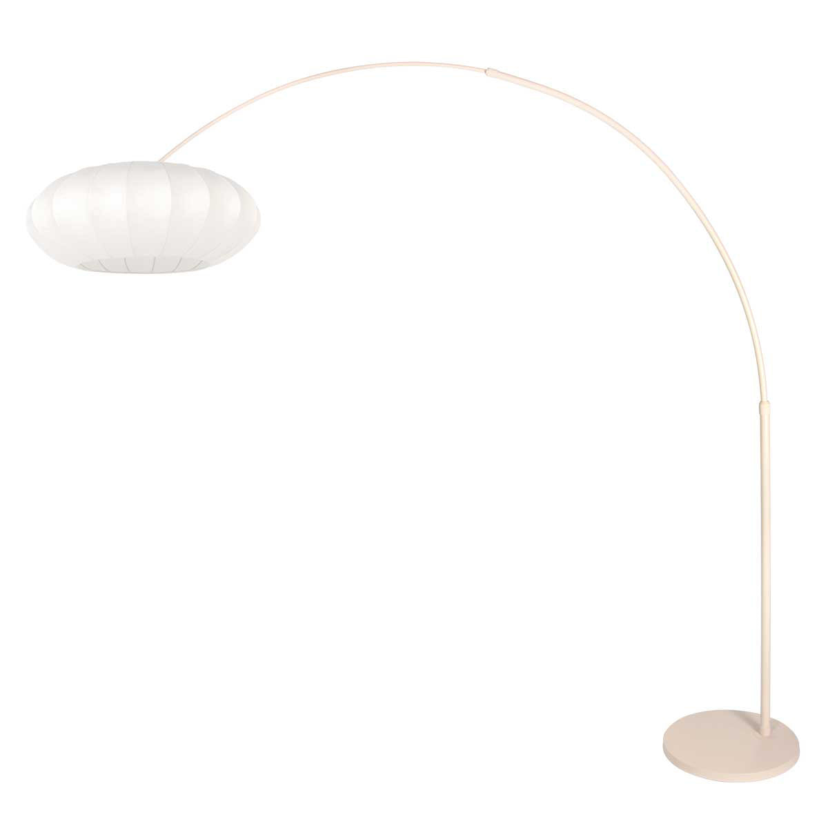 Lampadaire en arc de couleur crème Sparkled Light 4318CR – La couleur tendance de 2025