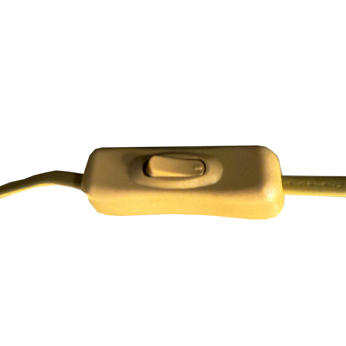 Lampe de chevet marbre Anthea, verre effet marbre crème & pied bronze – vue 4 – Designix.fr