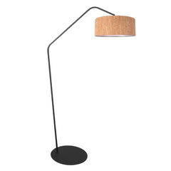 Lampadaire noir contemporain | Zelio