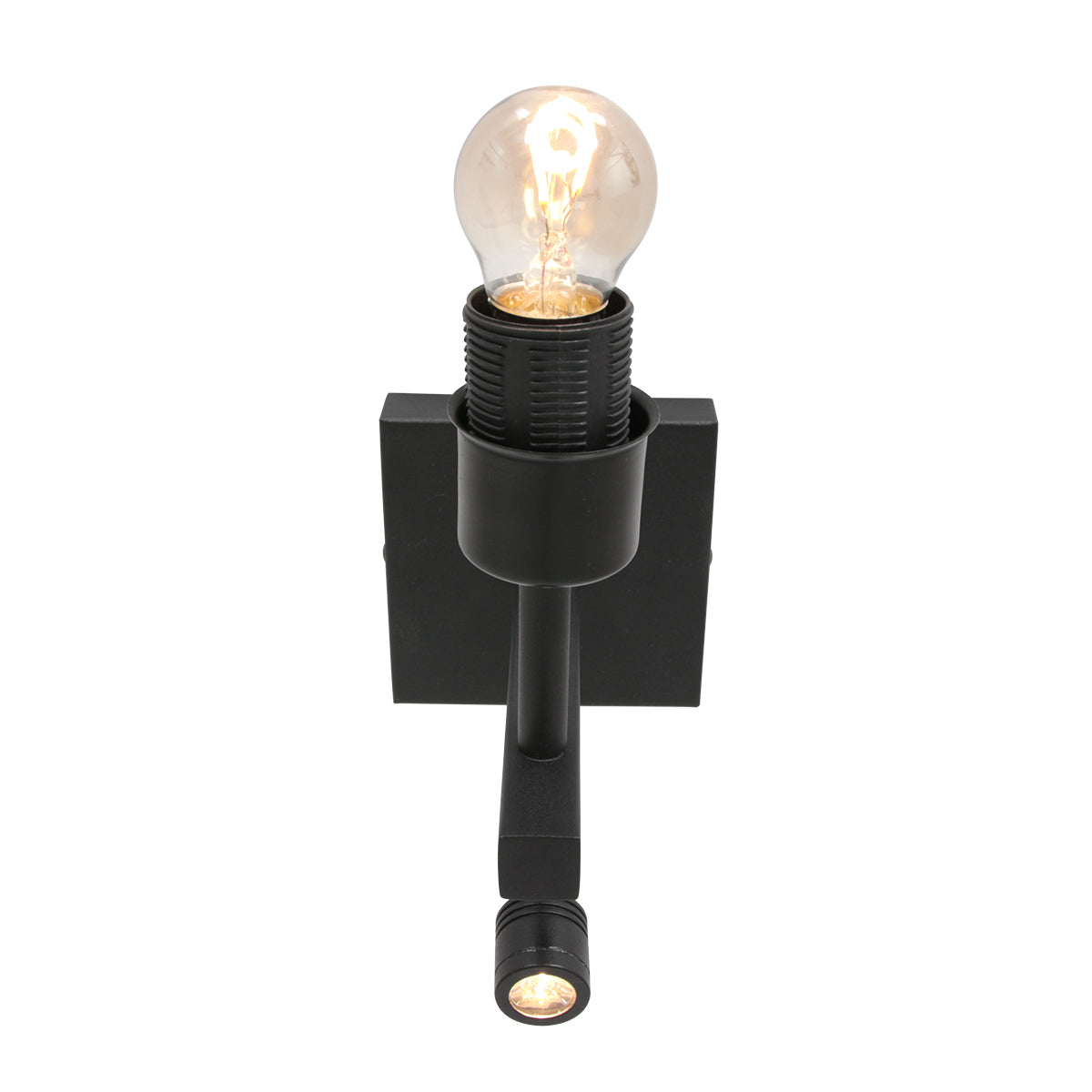 Spot de lecture LED orientable sous le bras de l’applique liseuse Stang – Designix.fr