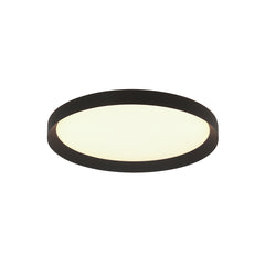 Plafonnier Flady 4367ZW noir Ø30 cm 2000 lumens