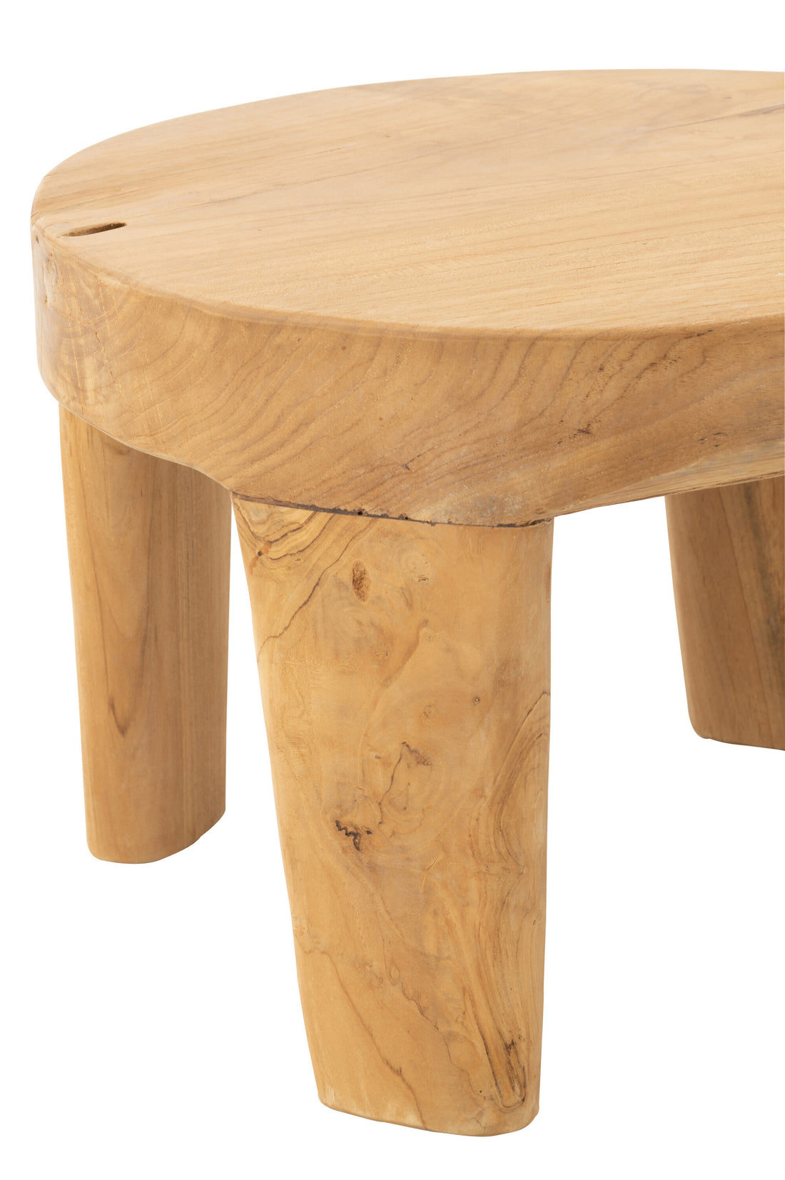Tables Rondes Teck Naturel