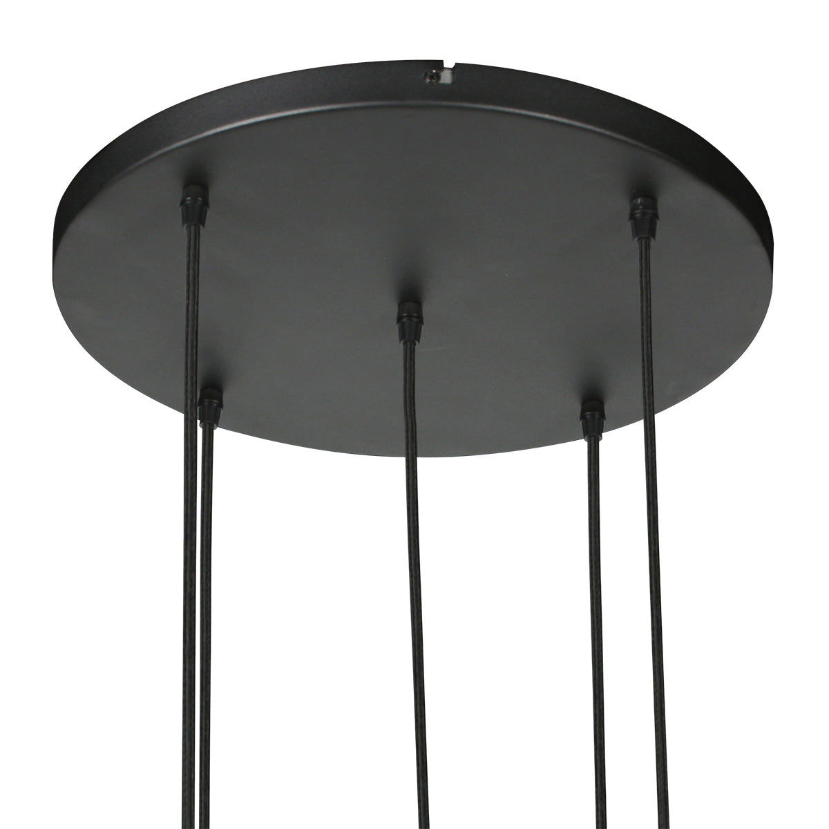 HaloSwap 4383ZW – suspension noire avec verres ambrés aux reflets chauds