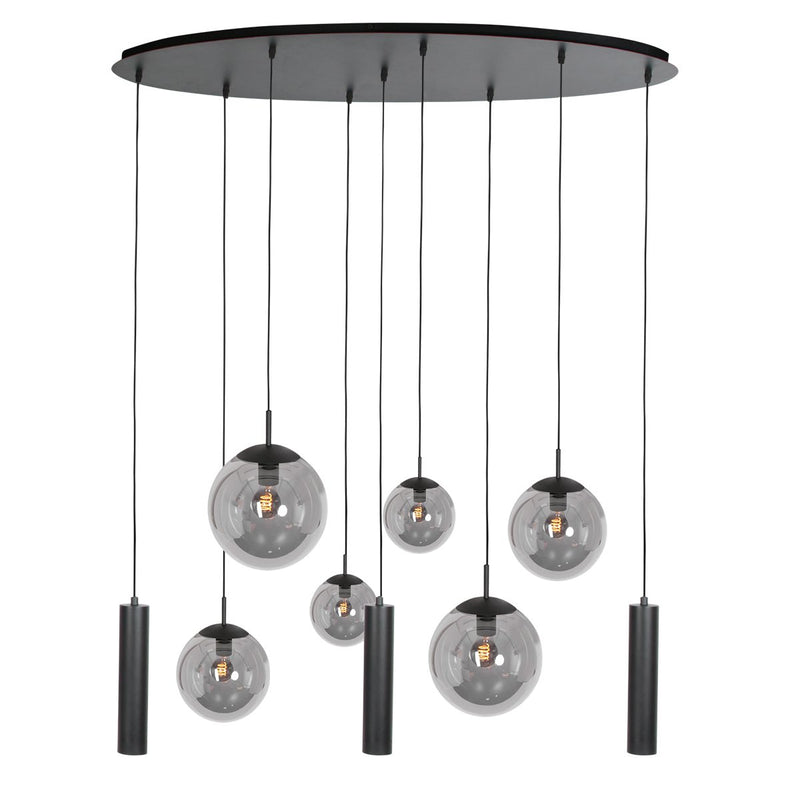 Suspension luminaire Bollique noir
