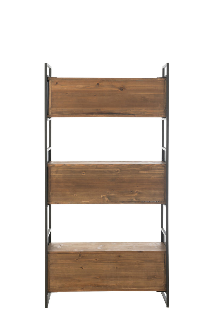 Étagère Petite Bois Métal Rustik