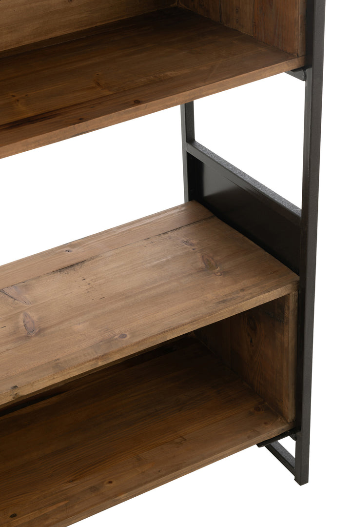 Étagère Petite Bois Métal Rustik