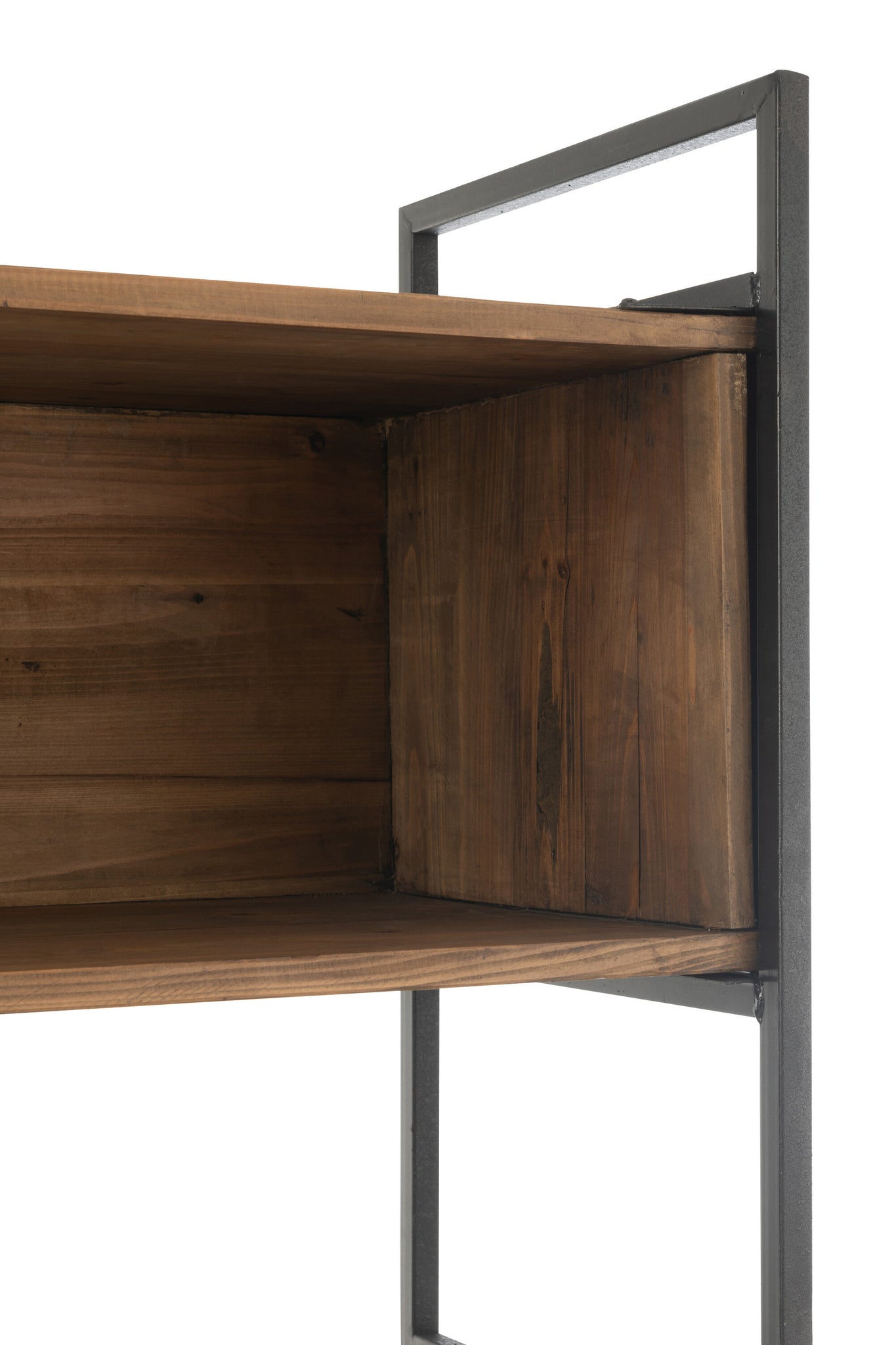 Étagère Petite Bois Métal Rustik