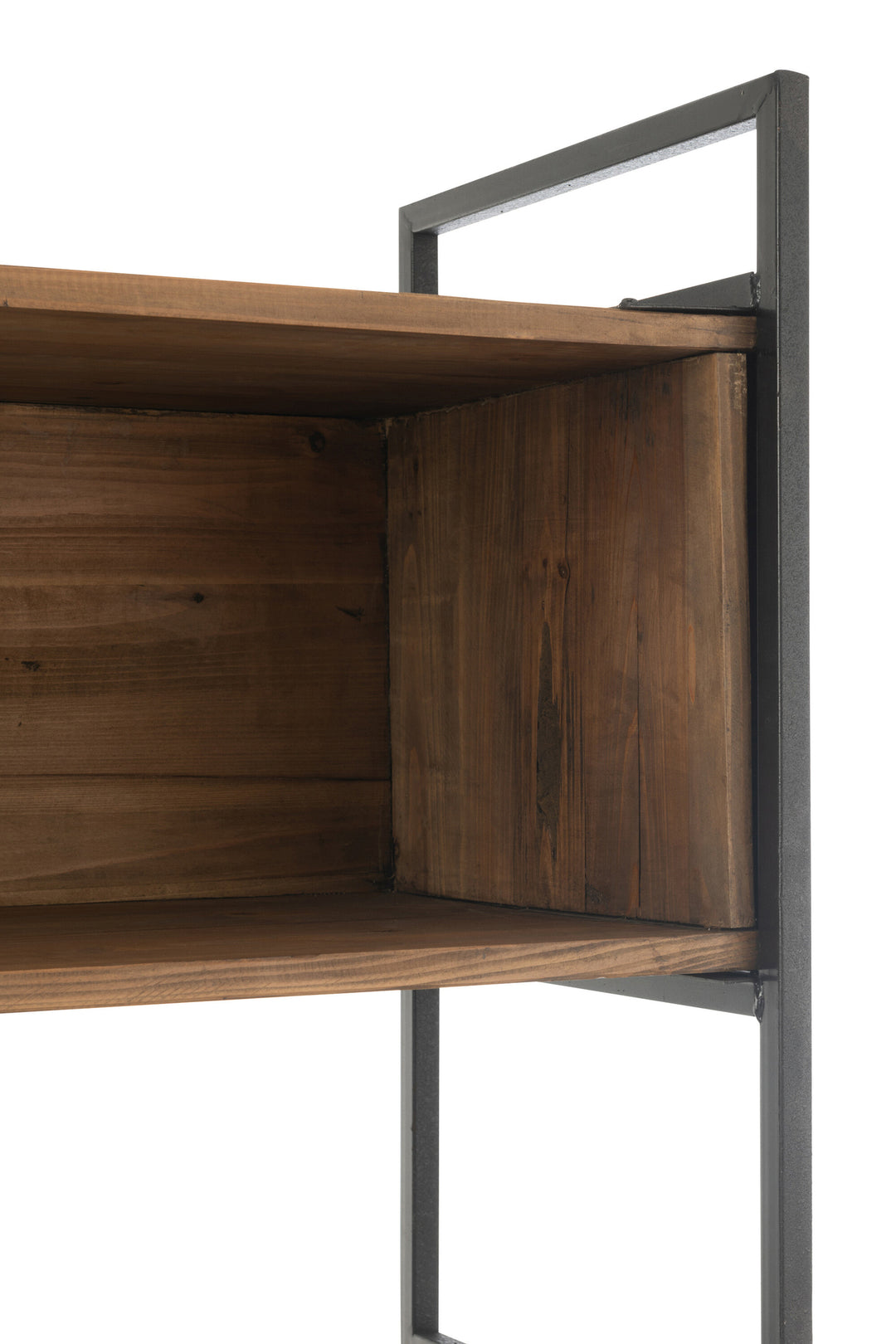Étagère Petite Bois Métal Rustik
