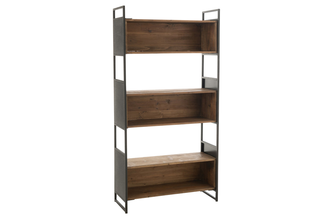 Étagère Petite Bois Métal Rustik
