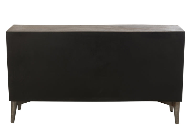 Buffet Manguier MDF Marron 4 Portes | Zina