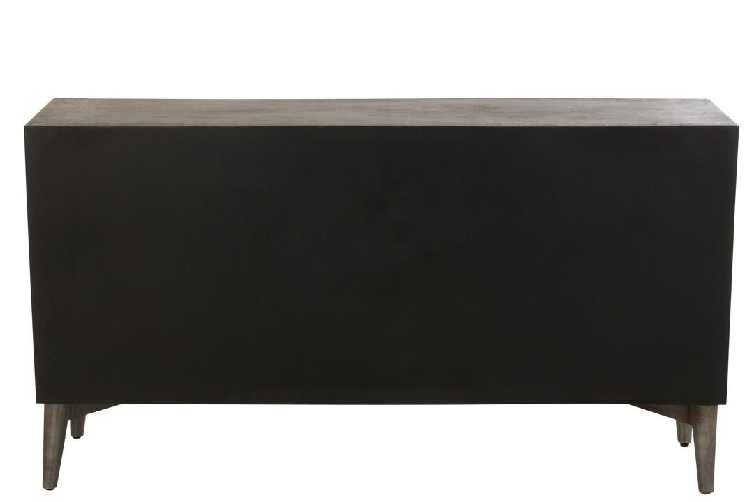 Buffet Manguier MDF Marron 4 Portes | Zina