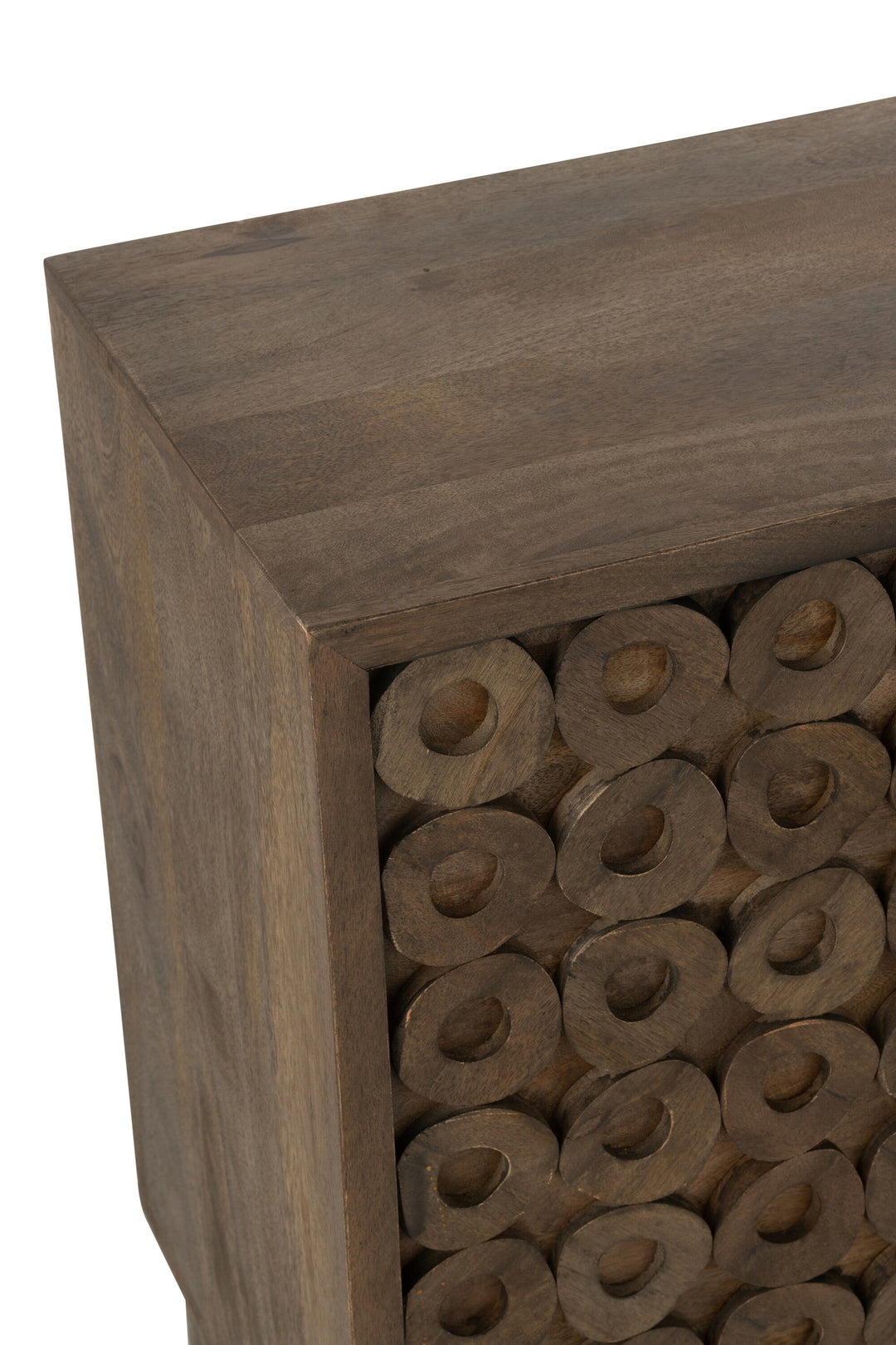 Buffet Manguier MDF Marron 4 Portes | Zina