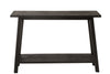Console Carrée Bois Mangue Noir