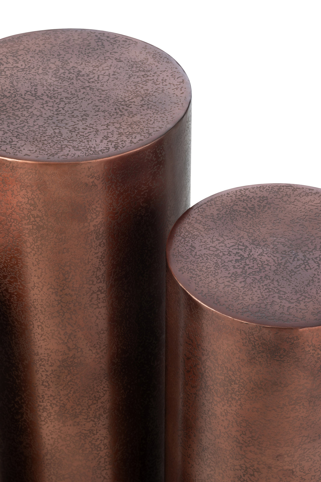 Piliers Ronds Métal Bronze