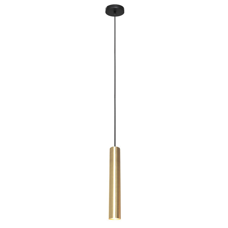 Suspension luminaire Tubel doré