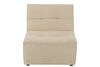 Canapé Beige Confortable en Bois | Riya