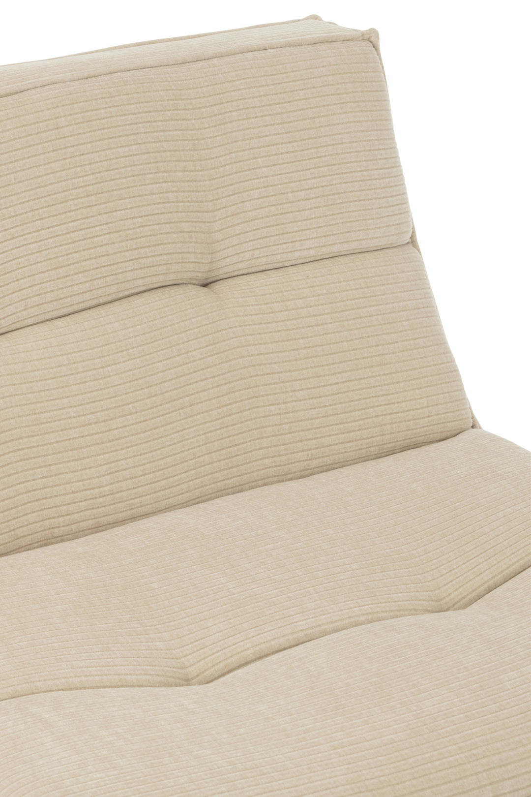 Canapé Beige Confortable en Bois | Riya