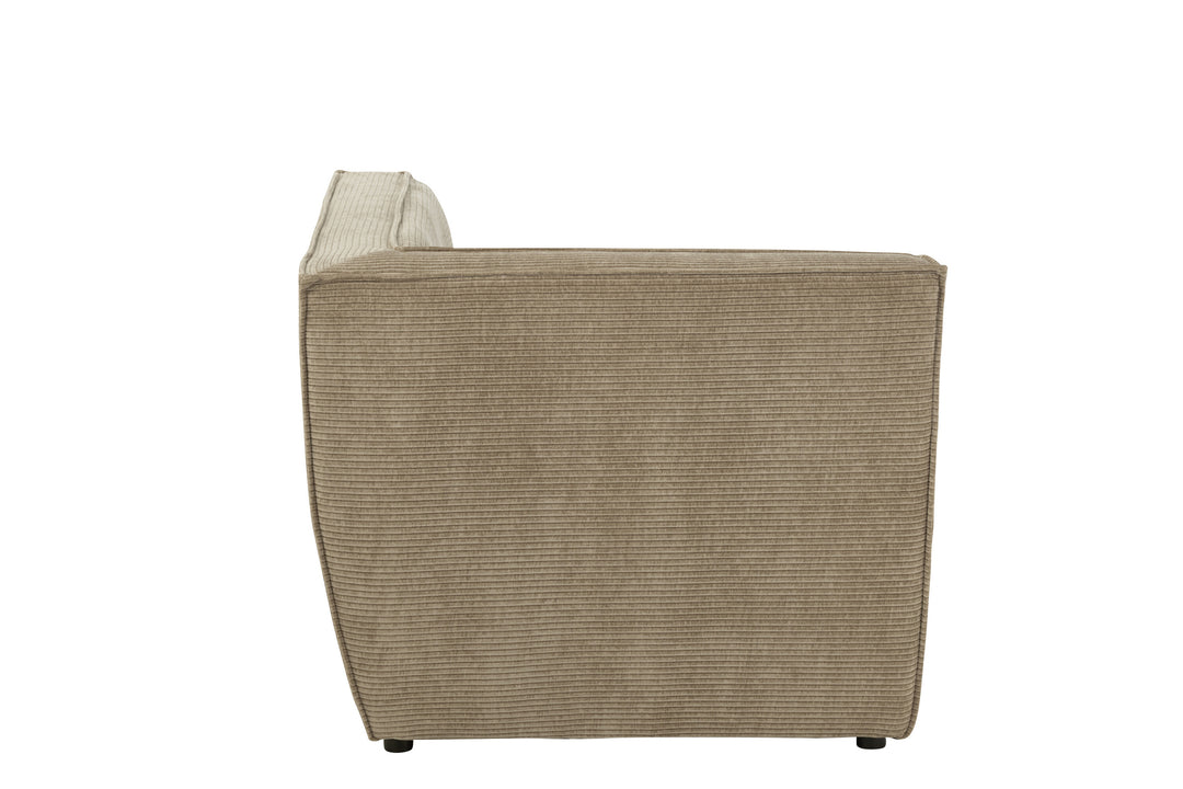 Canapé Angle Taupe Foncé | Pola