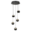 Suspension luminaire Belluno noir