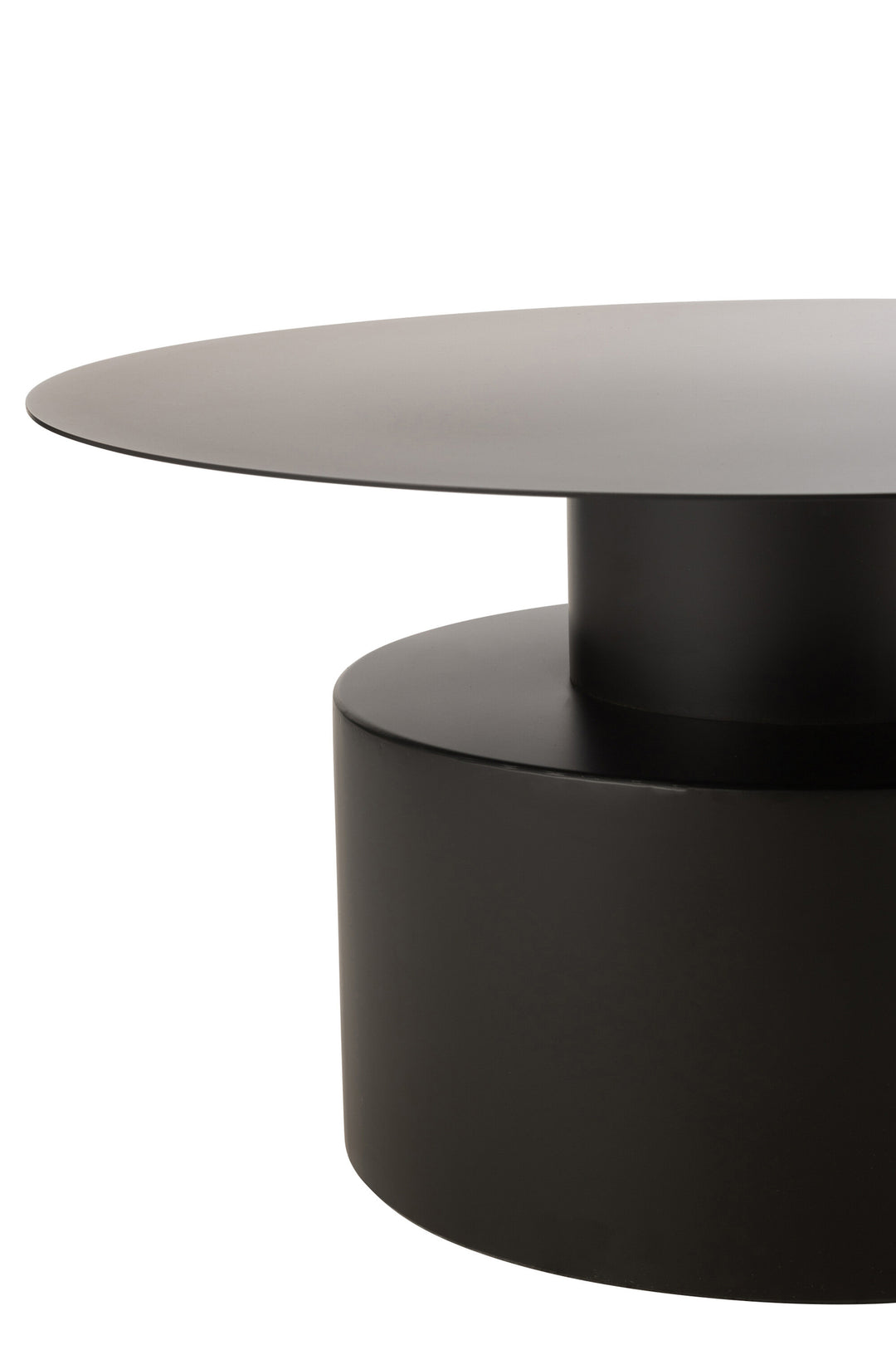 Table Basse Métal Noir Moderne