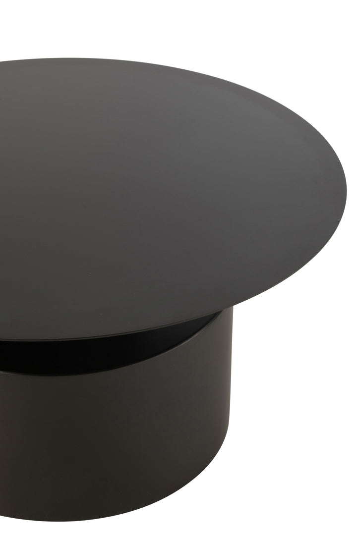 Table Basse Métal Noir Moderne