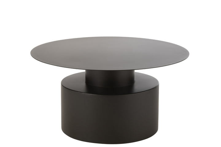 Table Basse Métal Noir Moderne