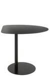 Table Métal Noir Glacé