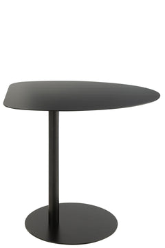 Table Métal Noir Glacé