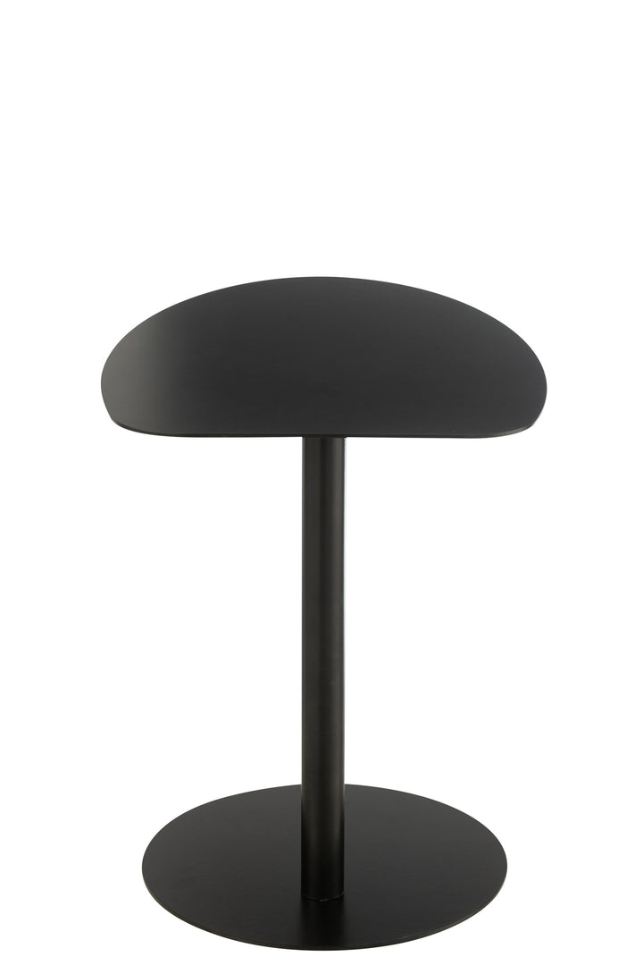 Table Métal Noir Glacé