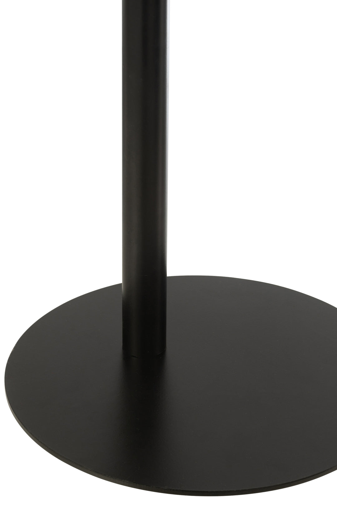 Table Métal Noir Glacé