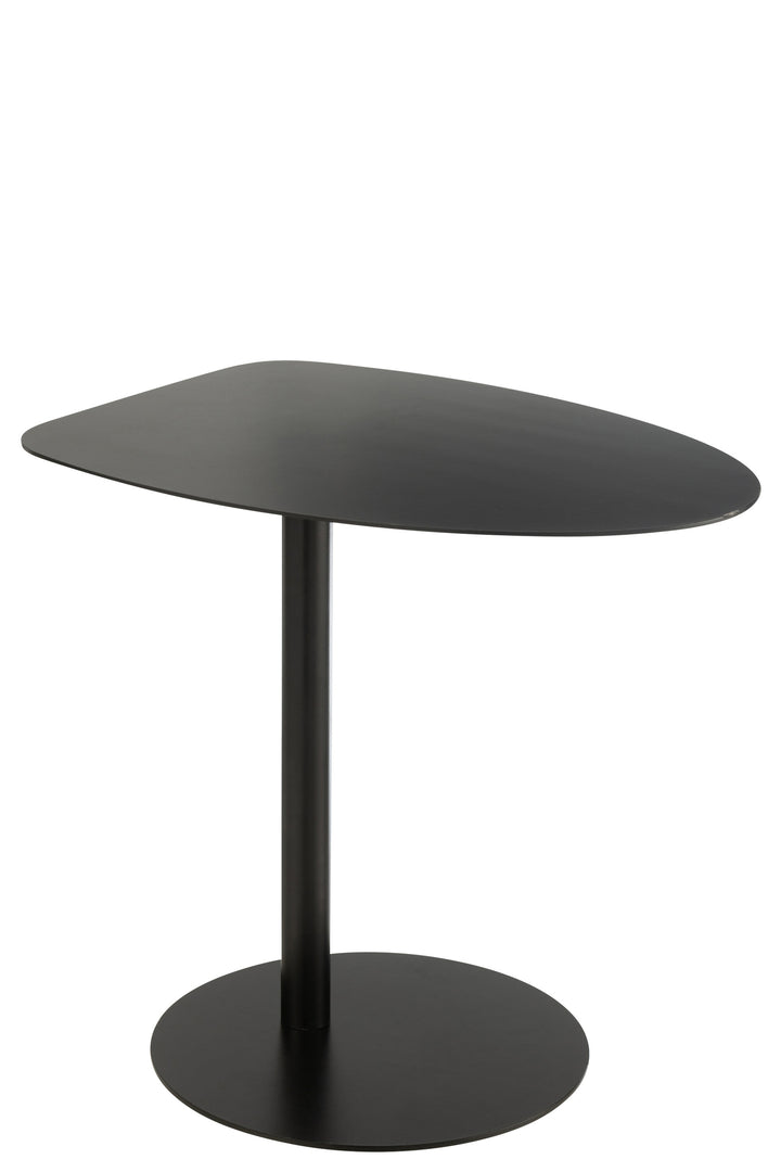 Table Métal Noir Glacé