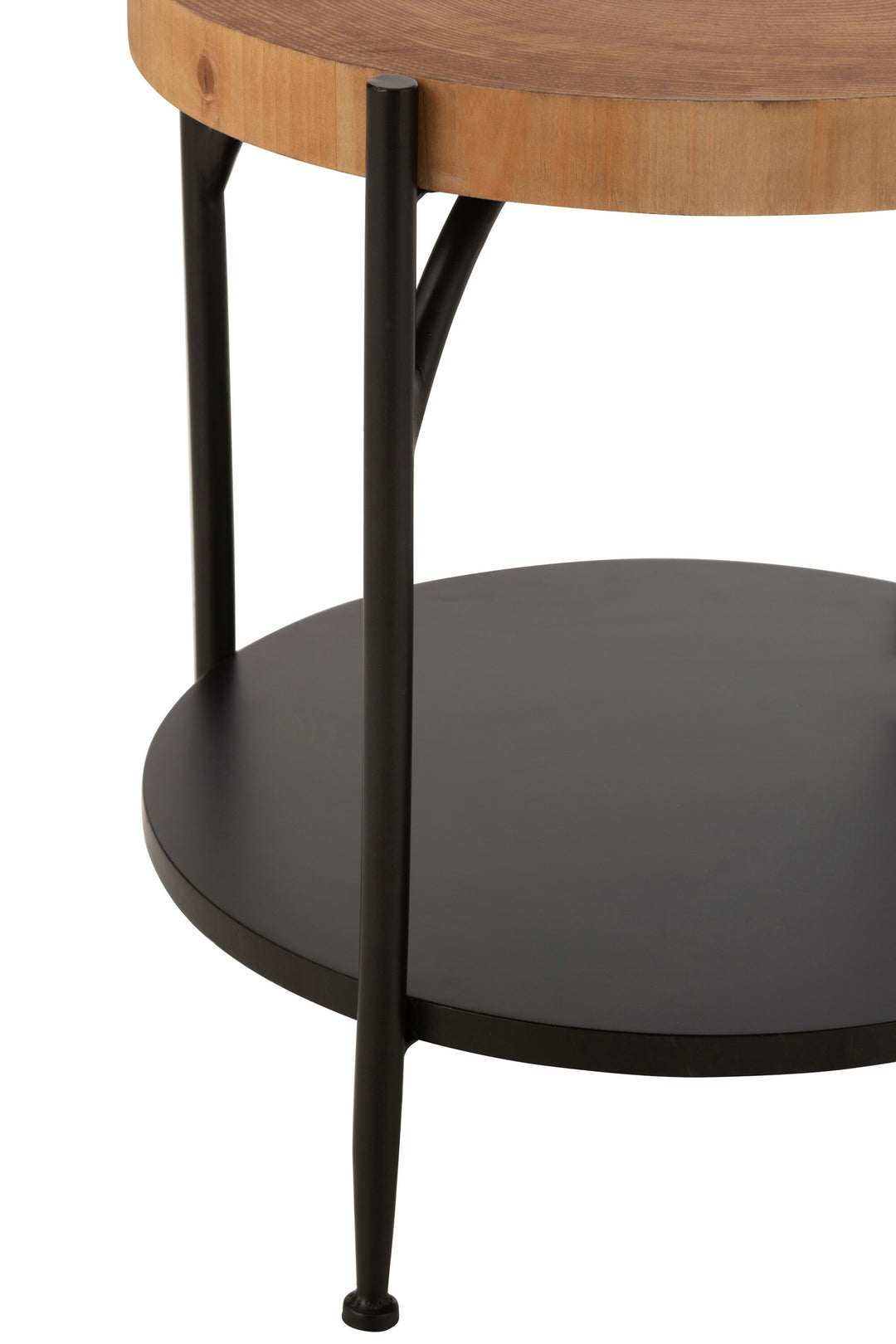 Table D'Appoint Fer Noir Naturel