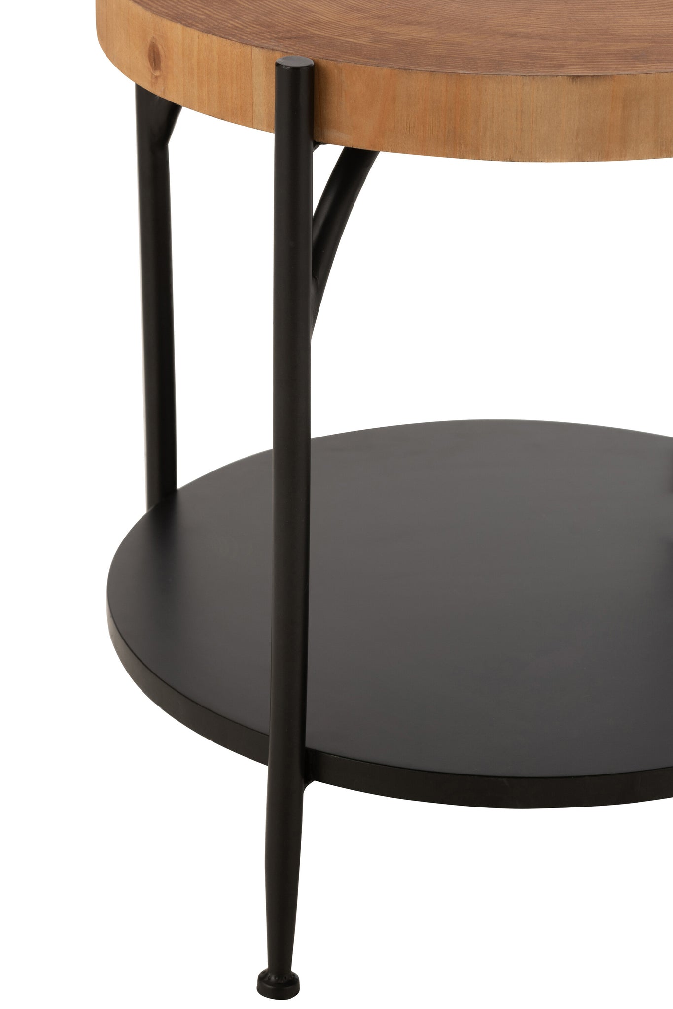 Table D'Appoint Fer Noir Naturel