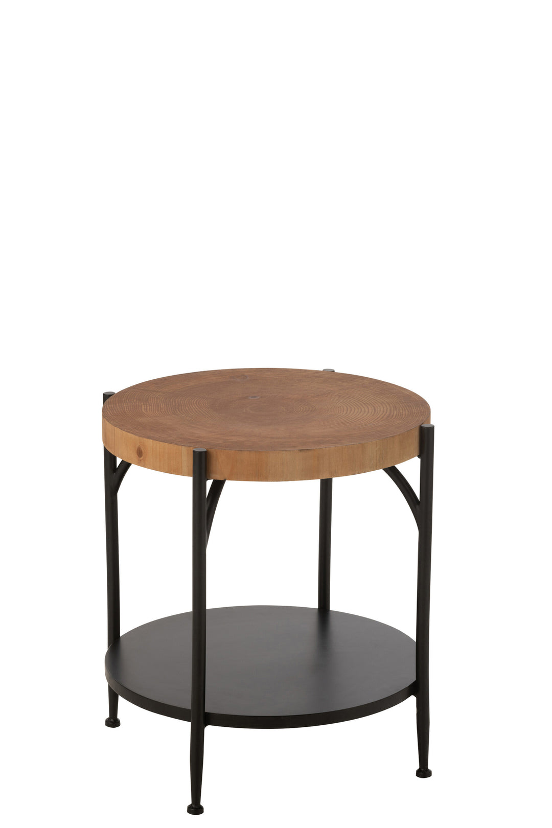 Table D'Appoint Fer Noir Naturel